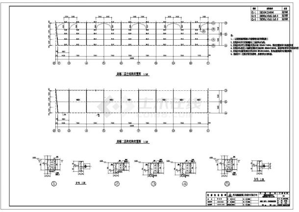 某公司投资石材城建筑工程CAD设计图纸-图二