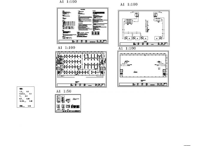 某地生产车间及办公室空调系统设计图_图1