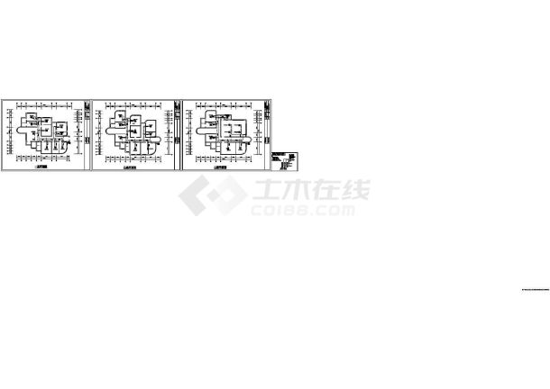 【山东】某托儿所中央空调改造设计cad图-图一