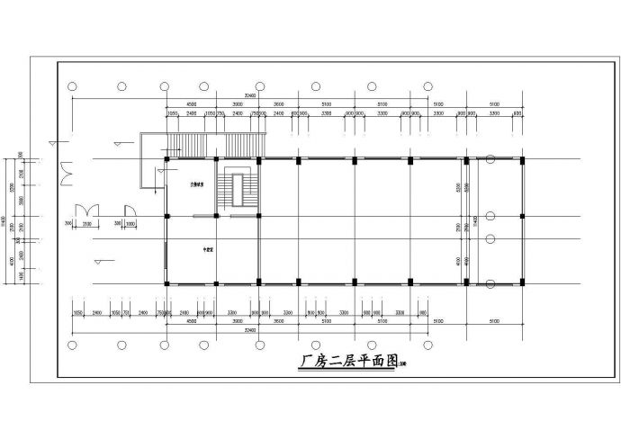 无压引水式电站魏家湾水电站厂房结构布置图_图1