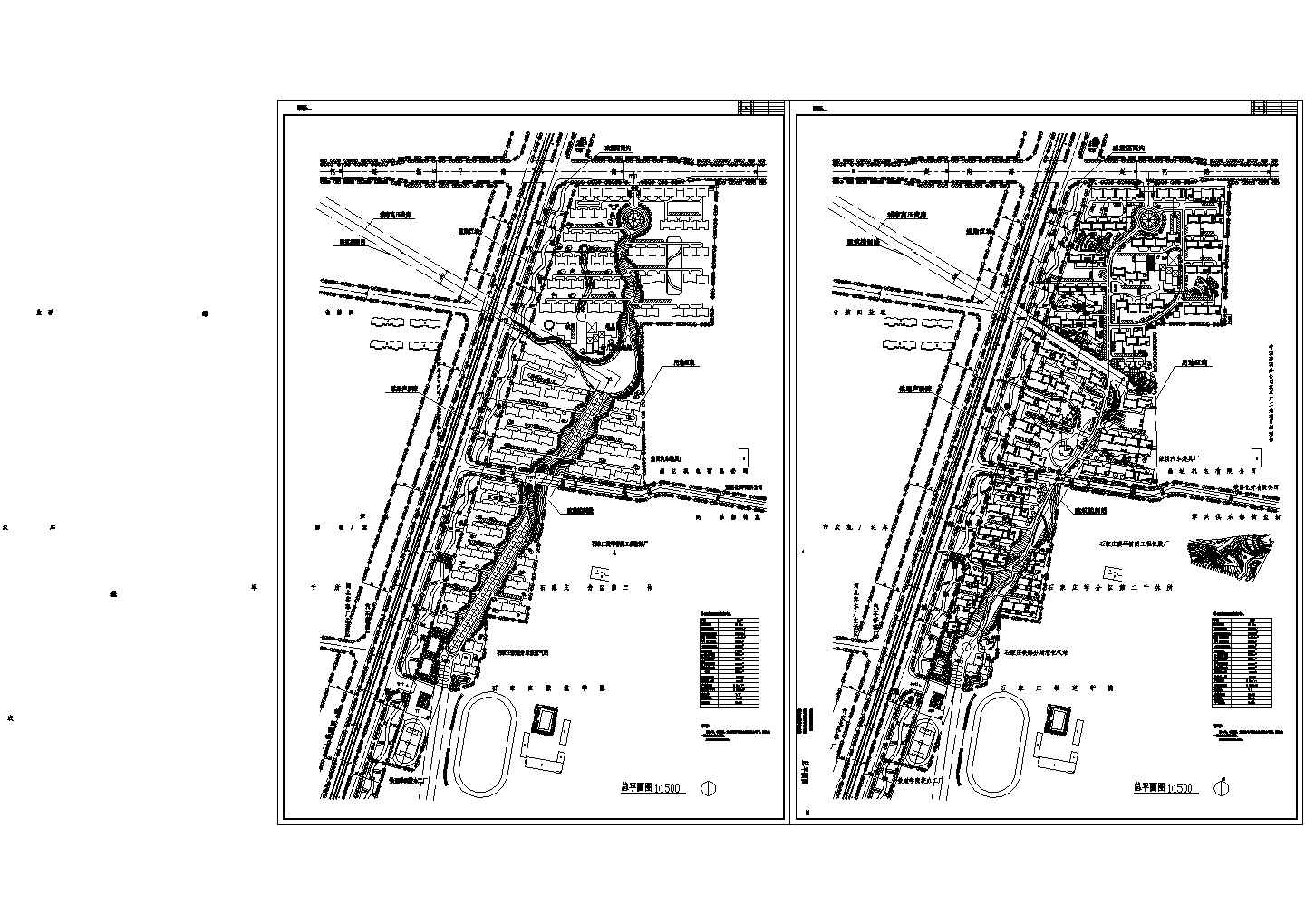 规划用地19.4ha住宅总户数1620户小区规划总图