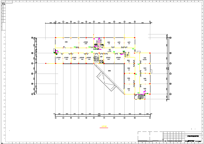 某化工研究院信息管理大楼给排水设计施工图_图1