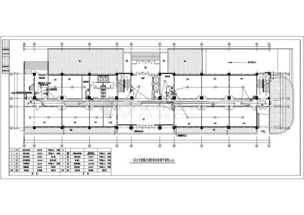 某区粮食局10层办公楼电气设计施工图-图二
