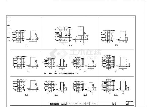 电机公司2层框架钢结构施工全套方案设计图-图二