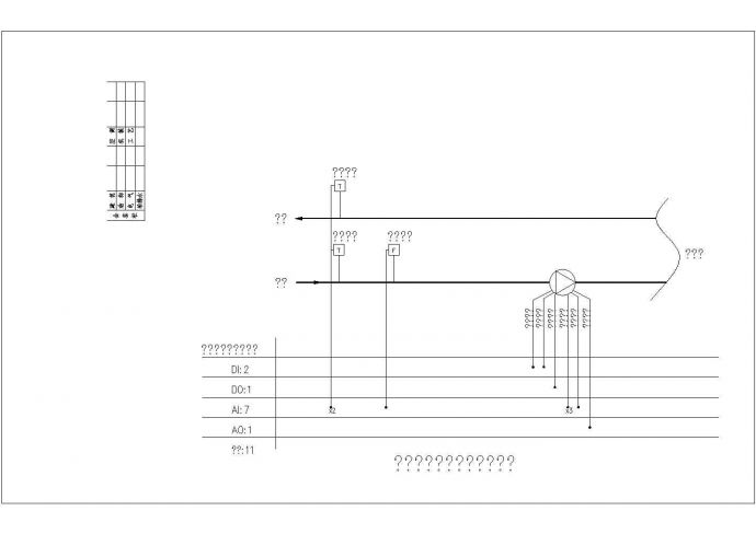 单身公寓电气设计方案与施工全套CAD图纸_图1