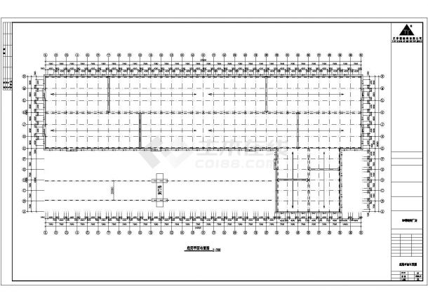 某公司8栋厂房工程设计CAD图纸-图二