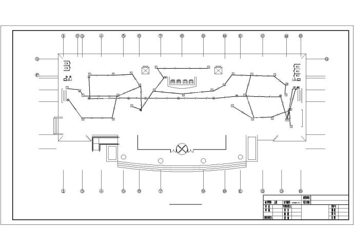 某地区一整套宾馆电气、照明cad设计施工图_图1