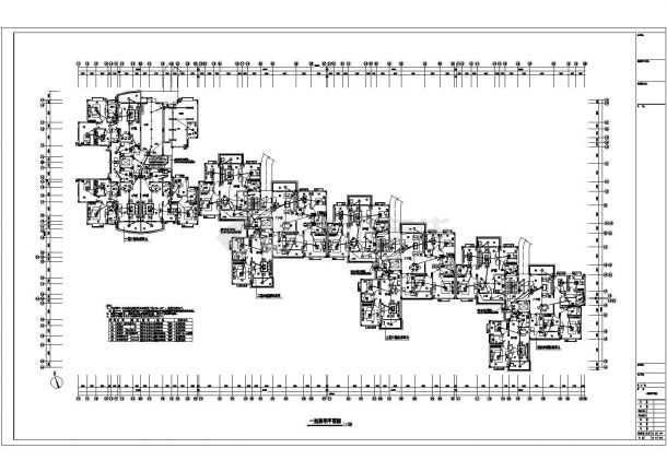 紫青庭1～跃层电施电气设计方案全套CAD图纸-图一
