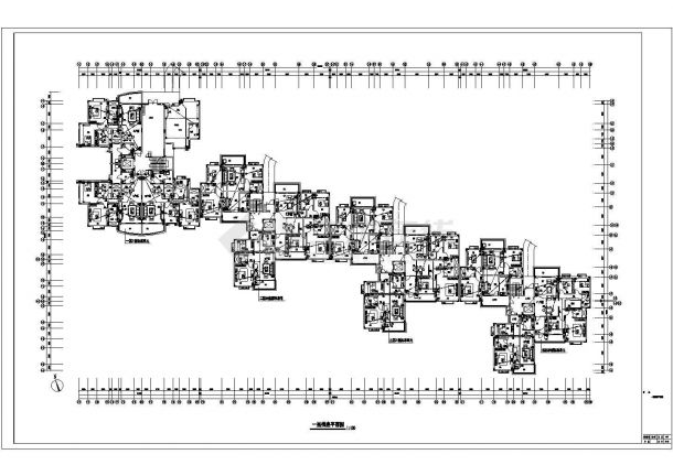 紫青庭1～跃层电施电气设计方案全套CAD图纸-图二