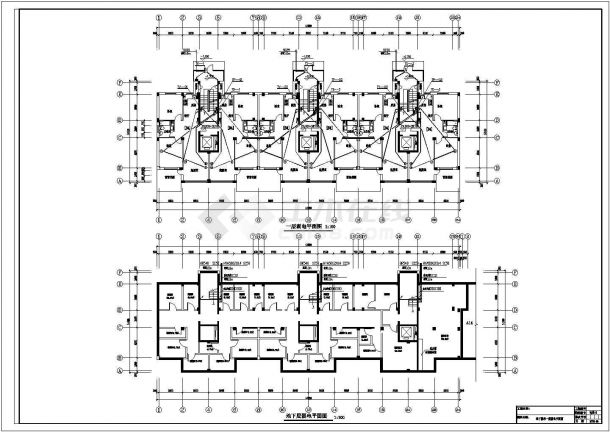 一栋17层板式住宅电气设计施工图（无电井）-图二