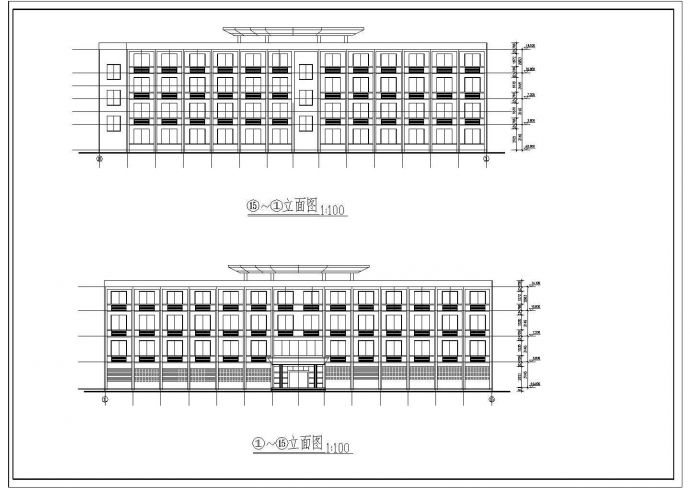 某集团4层小型综合楼电气设计施工图_图1