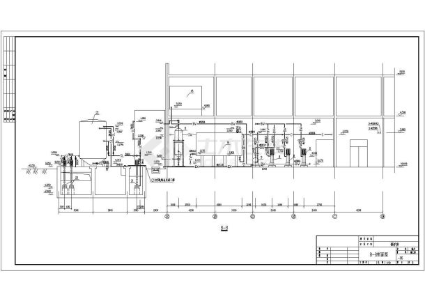 某处药厂锅炉房供热工程CAD设计施工图纸-图一
