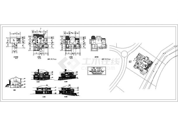 坡地独栋别墅方案设计2-图二