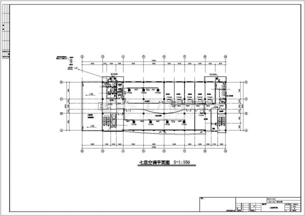 某综合楼工程暖通CAD设计施工图纸-图二