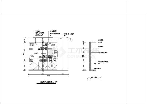 某地室内装修设计方案图（共20张）-图二