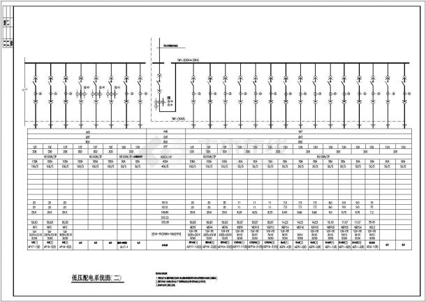 B座系统电气设计方案及施工全套CAD图纸-图一