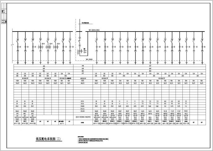 B座系统电气设计方案及施工全套CAD图纸_图1
