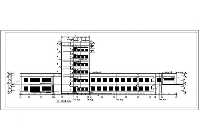 传染病医院全套建筑设计图纸_图1