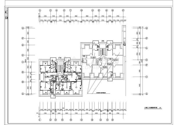 4#楼电气结构设计方案及施工全套CAD图纸-图一