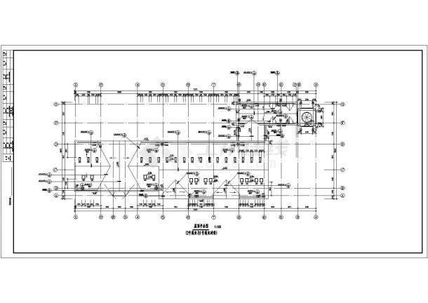 英式风格商业区建筑施工图（带效果图）-图一