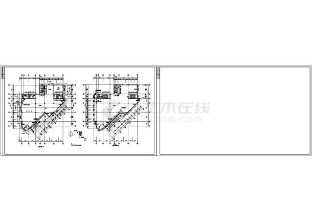 某小区建筑设计方案图纸（共7张）-图一