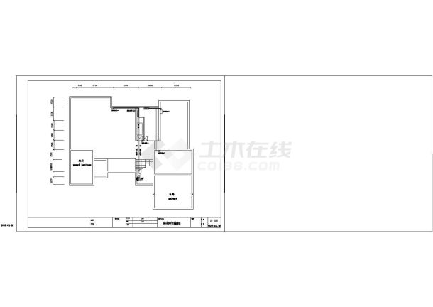 某小型欧式别墅采暖系统设计施工图-图二