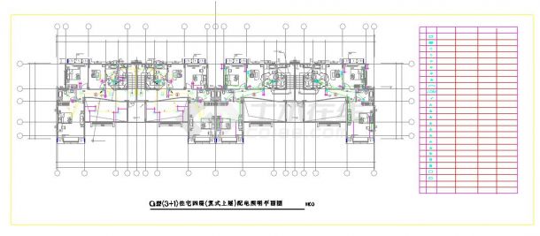 高层住宅楼设计方案及施工全套CAD图纸-图二