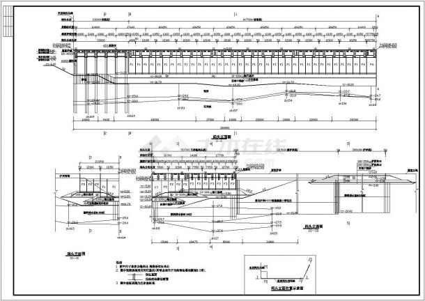 某城市货运码头结构cad规划参考图