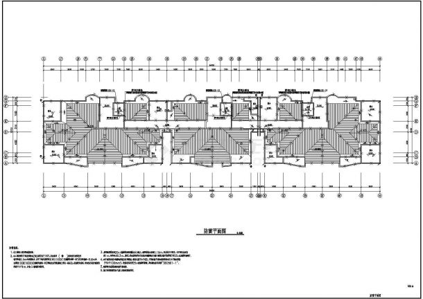 高档住宅楼电气设计方案及施工全套CAD详图-图二