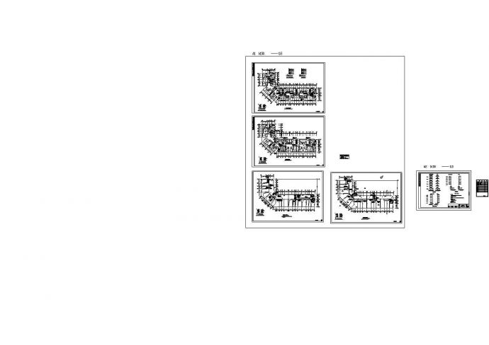 住宅小区电气弱电施工全套图纸_图1