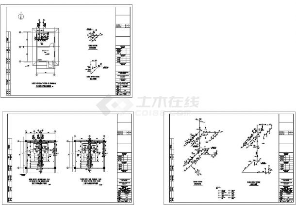 国外某氧化沟工艺全套设计图纸（辅助部分、含设计说明、5个CAD）-图二