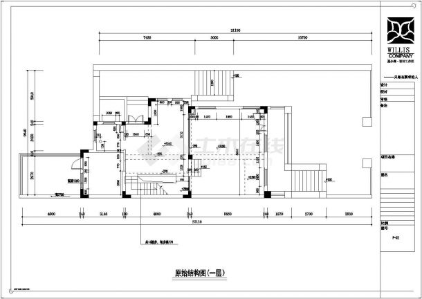 某400平米别墅装修设计施工CAD图-图二