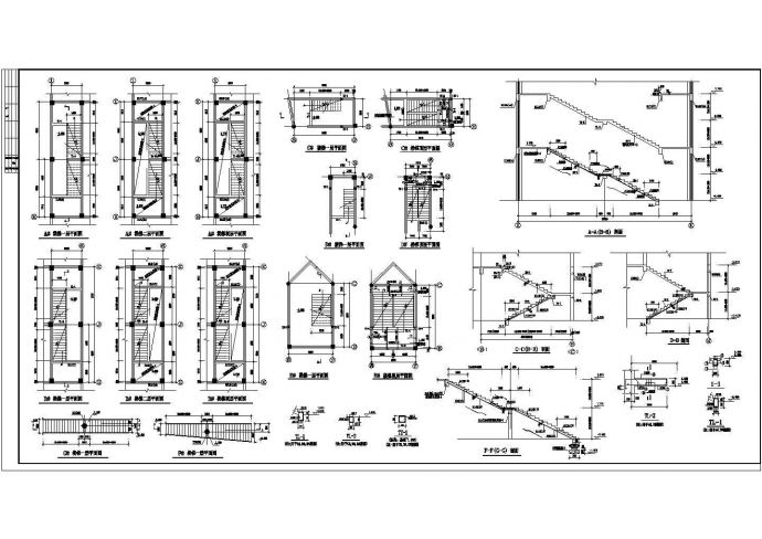某国际学校教学楼钢结构设计CAD图_图1