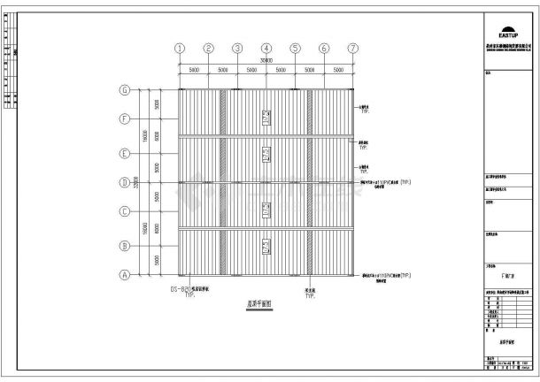 闽南建材市场陶瓷城后期建筑设计CAD施工图-图二