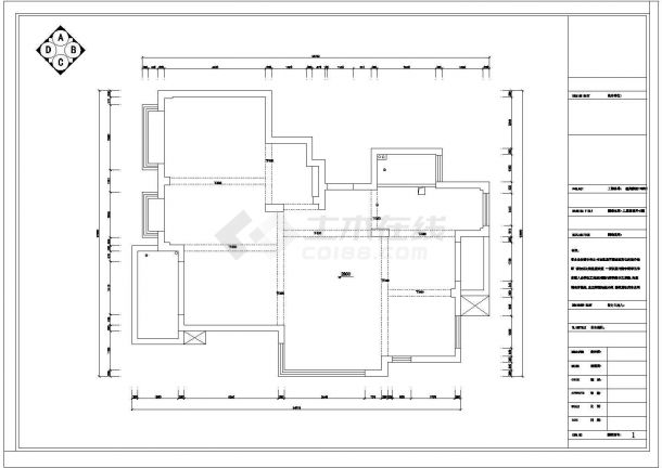 某地星海家苑建筑设计规划全套施工图-图二