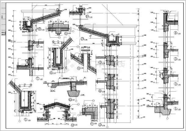 某地大型高层企业办公楼建筑方案图（含设计说明）-图一