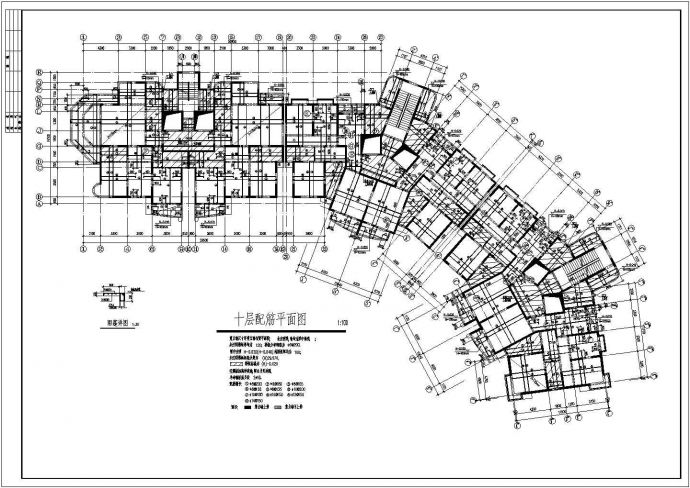 上海某26层经典高层结构设计施工图_图1