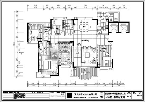 最新6种复式楼别墅建筑装修设计方案图-图一