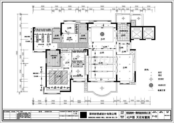 最新6种复式楼别墅建筑装修设计方案图-图二