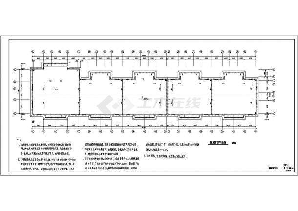 六层住宅电气设计方案及施工全套CAD详图-图一