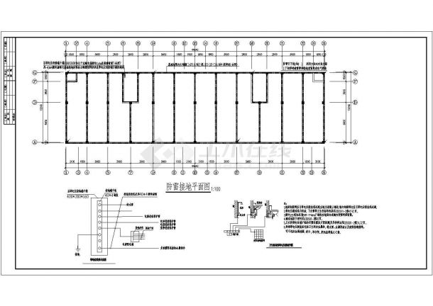 某安置房多层建筑电气设计方案全套CAD图纸-图一