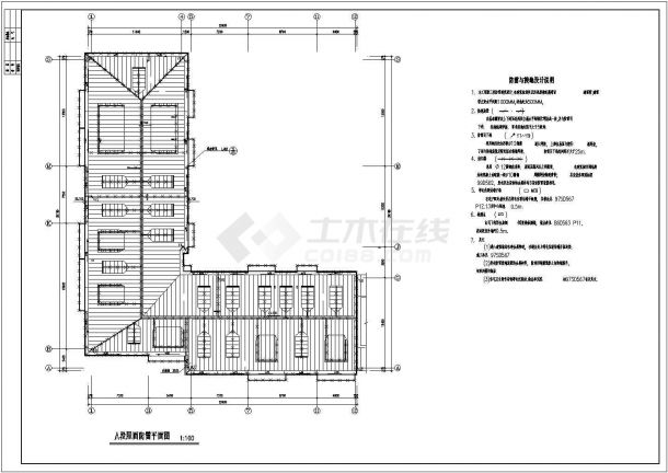 某多层住宅楼电气设计方案及施工全套CAD详图-图一