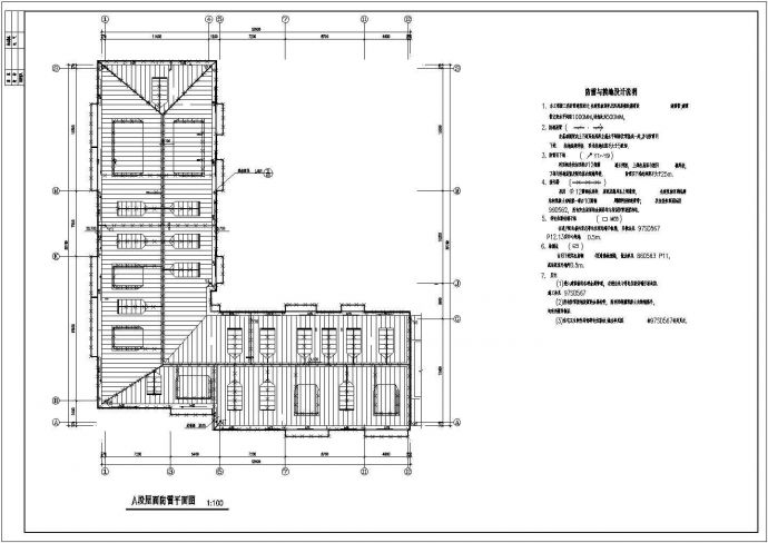 某多层住宅楼电气设计方案及施工全套CAD详图_图1