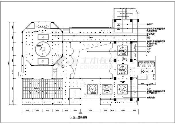  A complete set of cad drawings for decoration construction of a characteristic hotel - Figure 2
