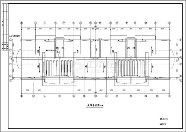 某地区六层住宅楼建筑扩初图（全集）-图一