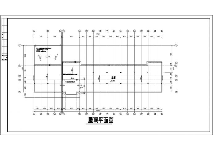 某三层福利院宿舍建筑方案图（共6张）_图1