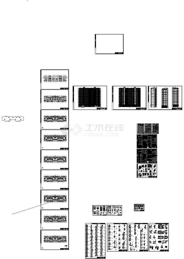 [广东]18层剪力墙结构住宅楼建筑结构设计施工图-图二