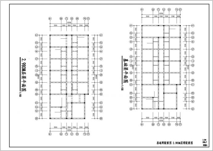 江苏省某城市青年单身公寓建筑CAD施工图_图1