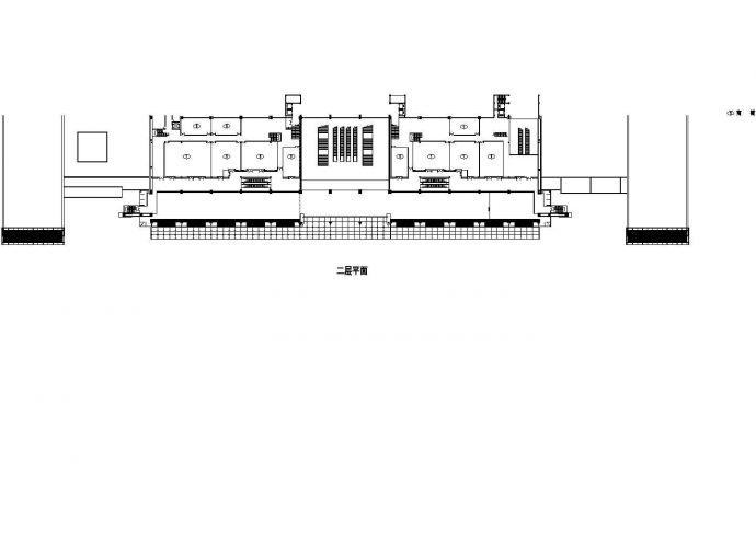 73924.26平米框剪结构市建筑三层长途汽车客运总站设计图_图1