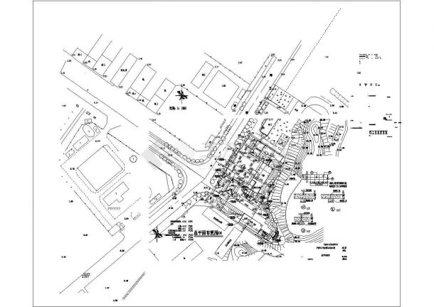 高档办公楼规划及全套CAD建筑施工图纸-图一